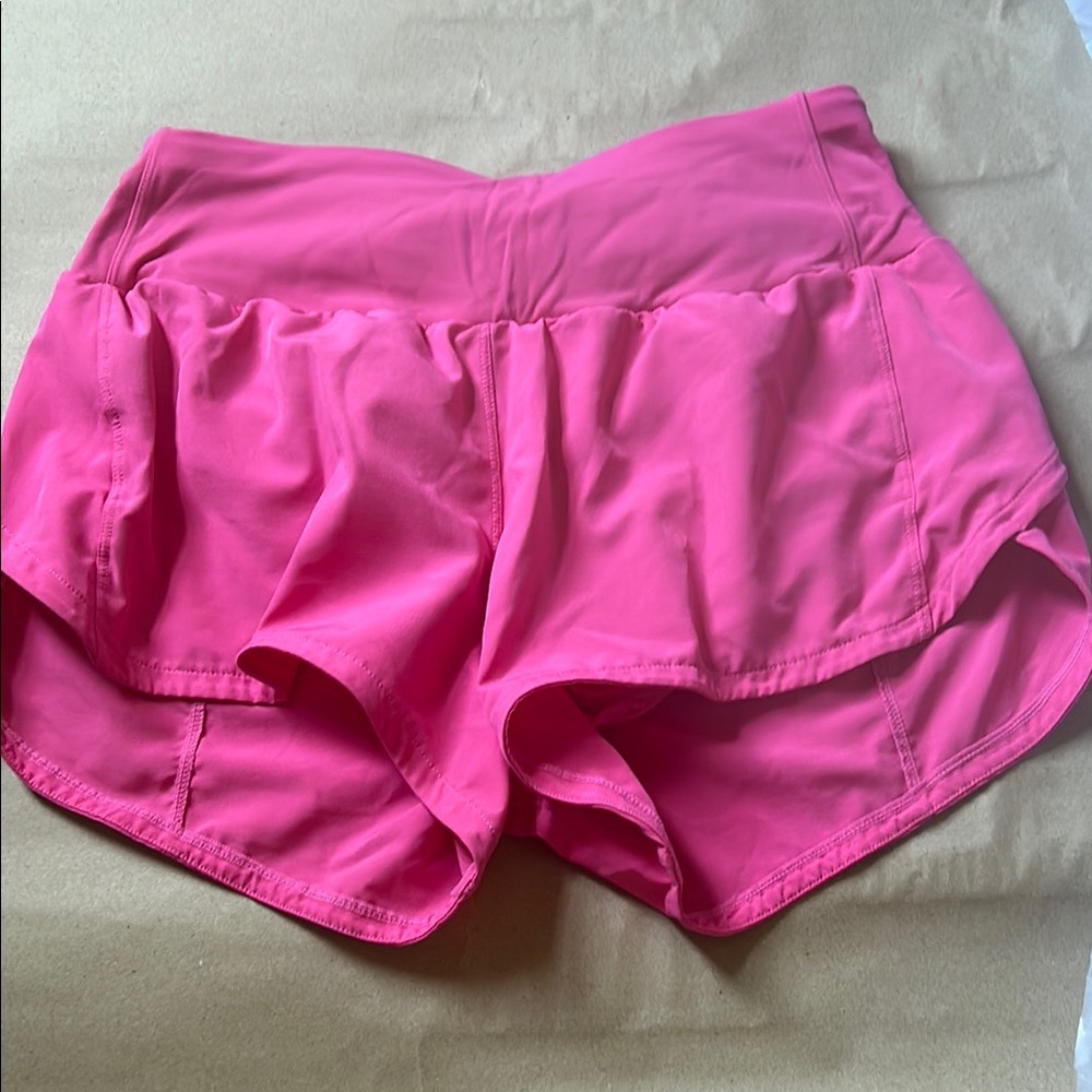 Women's Pink Athletic Shorts
